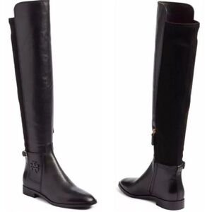 NEW TORY BURCH Black Wyatt Over-the-Knee Boot 7.5